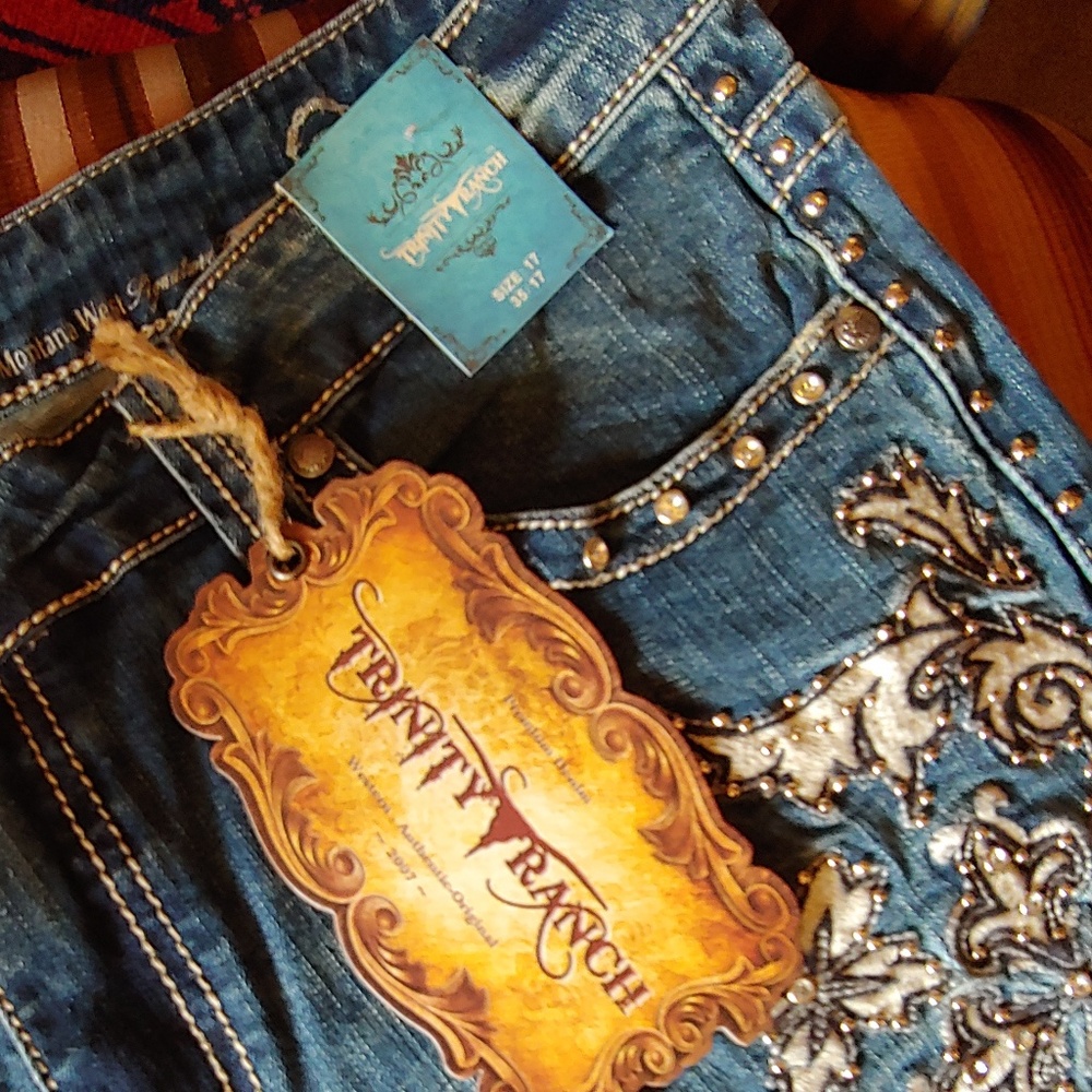 Trinty Ranch High Design Jeans